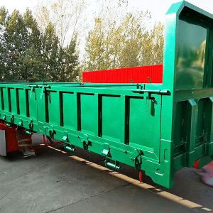 欄板半掛車